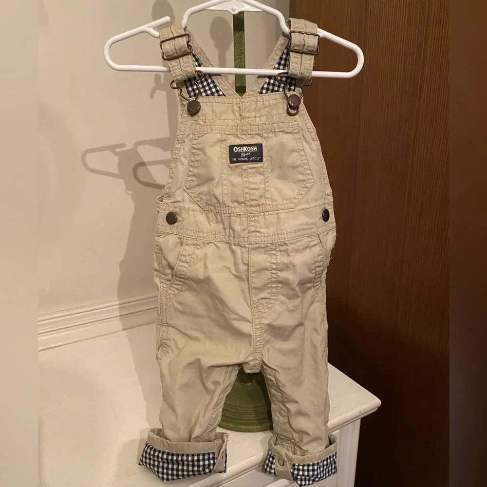 Oshkosh B’Gosh Khaki Overalls
